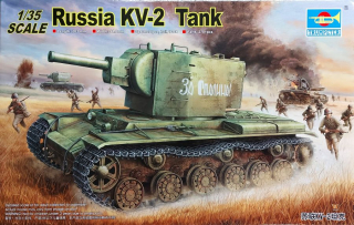 Trumpeter Russia KV-2 Tank 1/35